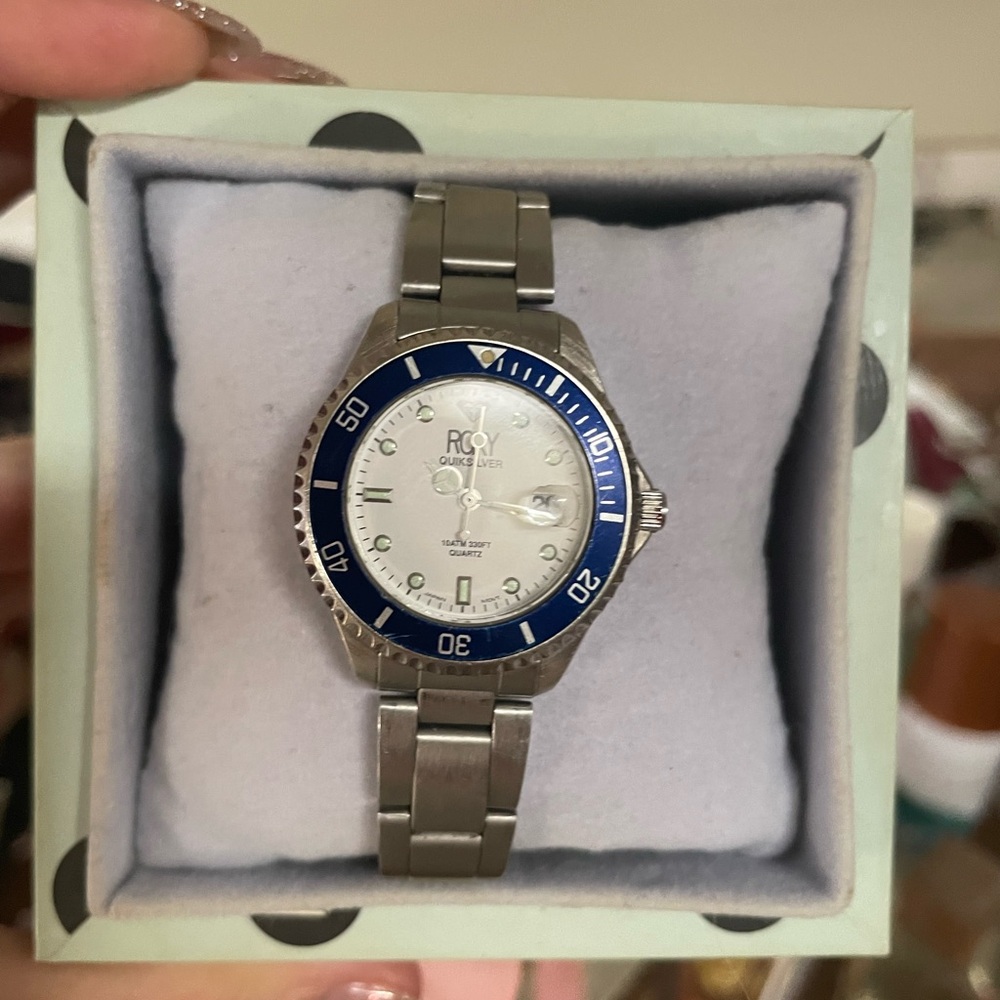 Vintage 90s Roxy quiksilver watch
